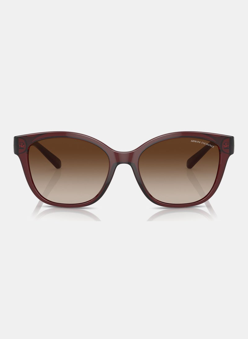 Armani Exchange Full Rim Cat Eye Sunglasses 0AX4127S - Image 5